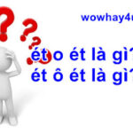 ét o ét là gì? ét ô ét là gì? Đừng bỏ qua