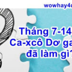 Tháng 7-1497 Ca-xcô Dơ ga-ma đã làm gì? Đúng nhất