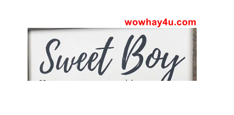 Sweet boy là gì? Điều đặc biệt Sweet boy chưa ai biết