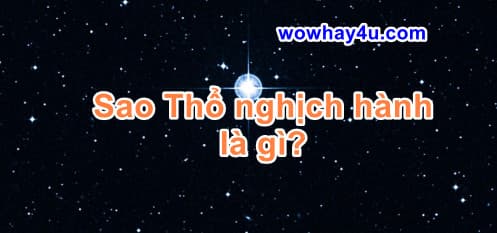 Sao Thổ nghịch hành là gì? Sao Thổ nghịch hành 2022 từ ngày nào?