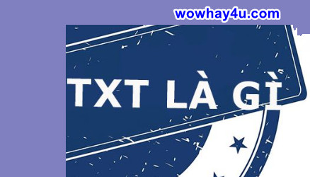 TXT là ai? TXT là gì? Đúng nhất