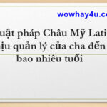Theo luật pháp Châu Mỹ Latinh… con chịu quản lý của cha đến năm bao nhiêu tuổi?