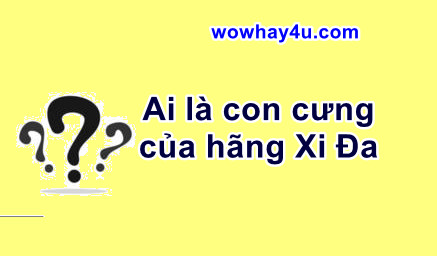 Ai là con cưng của hãng Xi Đa? Đúng nhất
