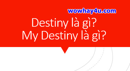 Destiny là gì? My Destiny là gì? Đúng nhất đọc ngay
