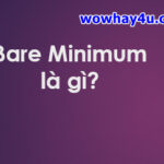 Bare Minimum là gì? Bare Minimum trong tình yêu
