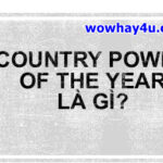 Country Power of the Year là gì? Đúng nhất đọc ngay