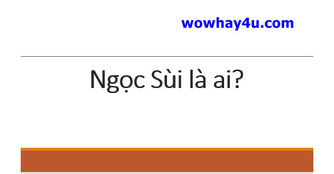 Ngọc Sùi là ai? Điều đặc biệt về Ngọc Sùi chưa ai biết