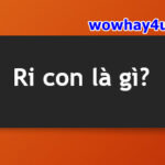 Ri con là gì? Ri con là ai? Đúng nhất