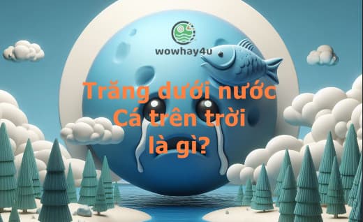 Trăng dưới nước, cá trên trời là gì? Đây là lí do nói như thế