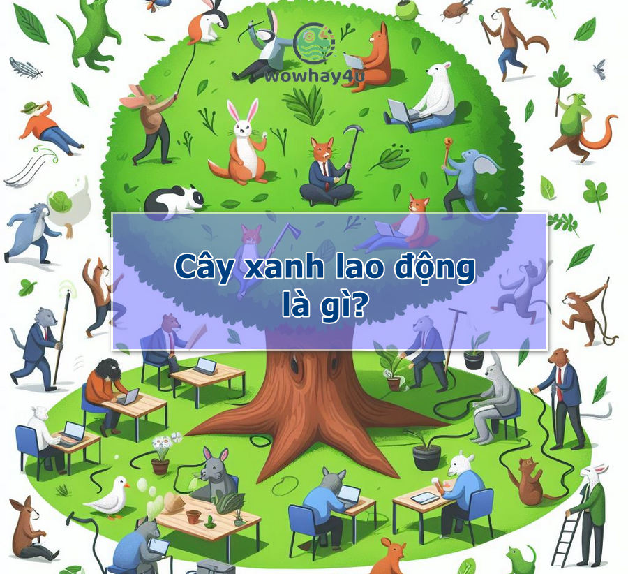 Cây xanh lao động là gì? Bạn đừng nói nữa vì lí do này